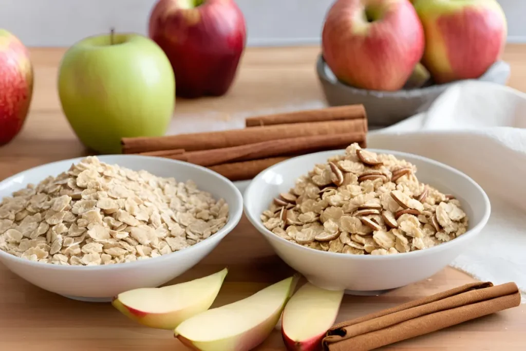 Apple Crisp vs. Apple Crumble