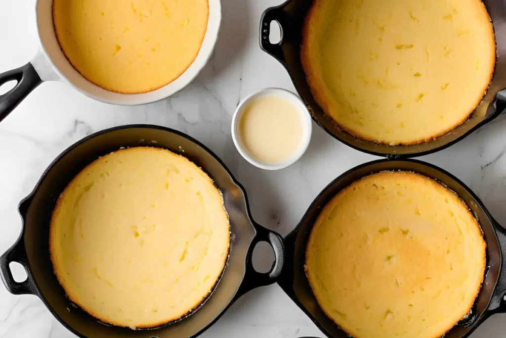 Milk vs. buttermilk in cornbread skillet