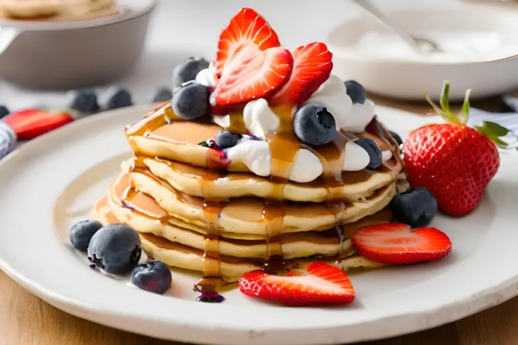 Creative Hotcakes with Toppings: What is Hot Cake Mix Made Of