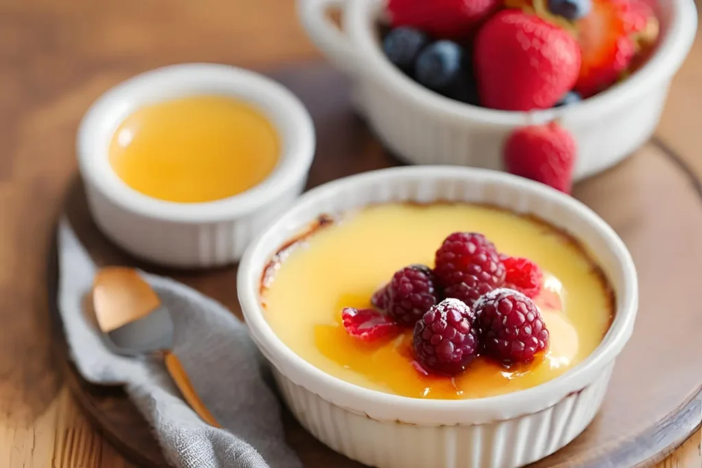 Crème Brûlée and Custard