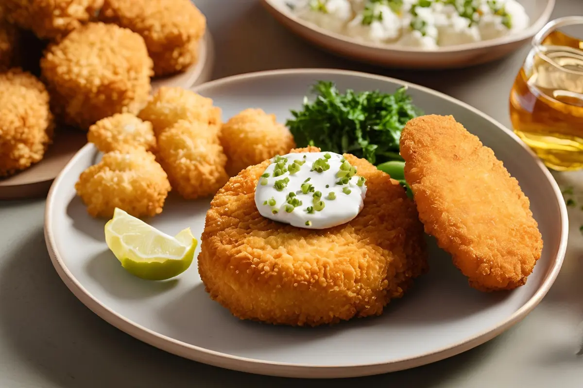 Salmon patties vs. salmon croquettes