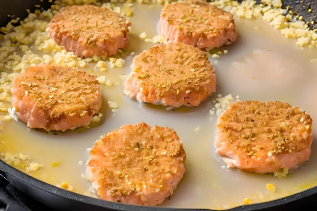 Cooking Salmon Patties with Alternatives	