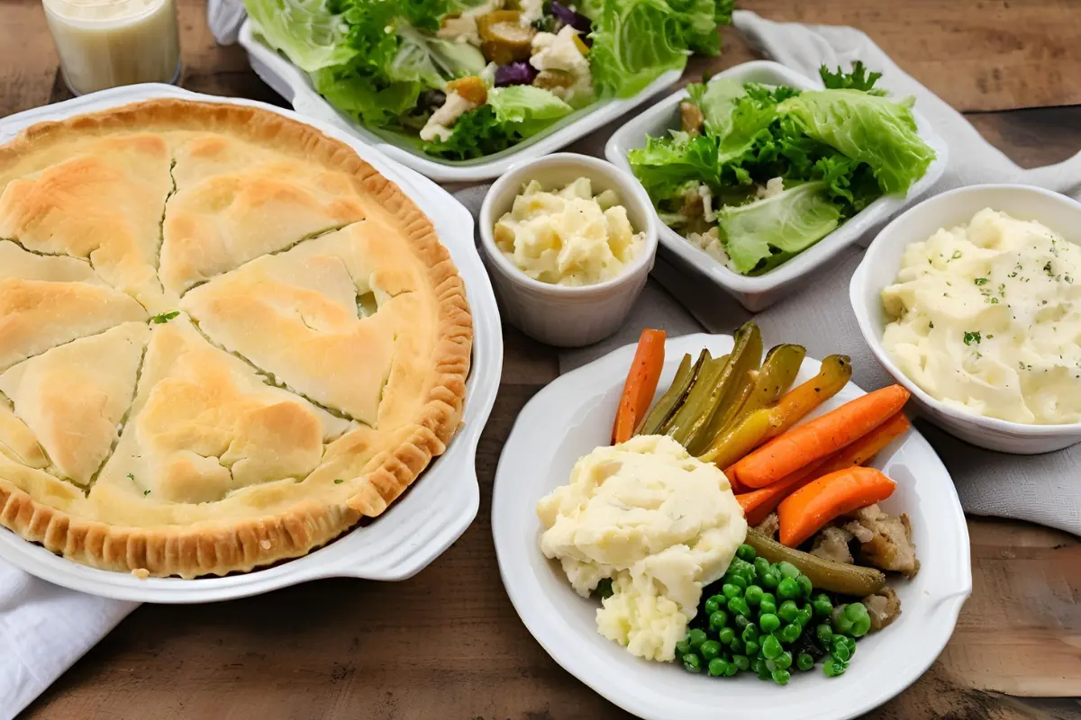 Side dishes for chicken pot pie