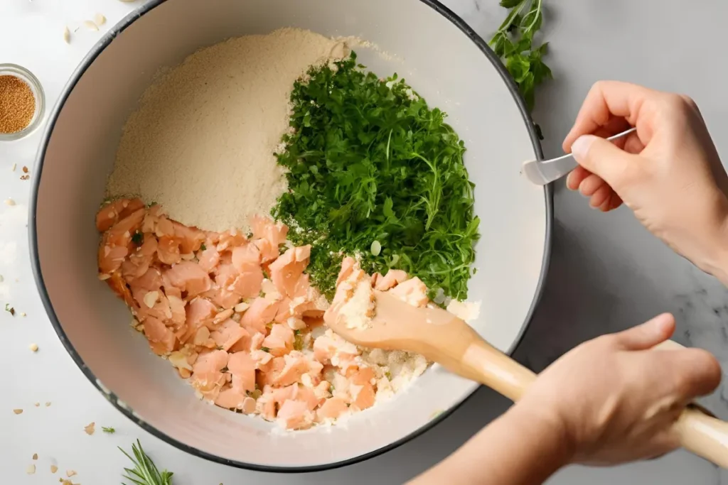 Mixing Substitutes for Salmon Patties	