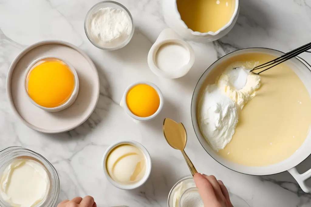 Making Crème Brûlée Custard : Crème Brûlée vs Custard