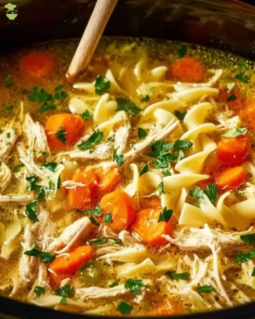 Crockpot Chicken Noodle Soup