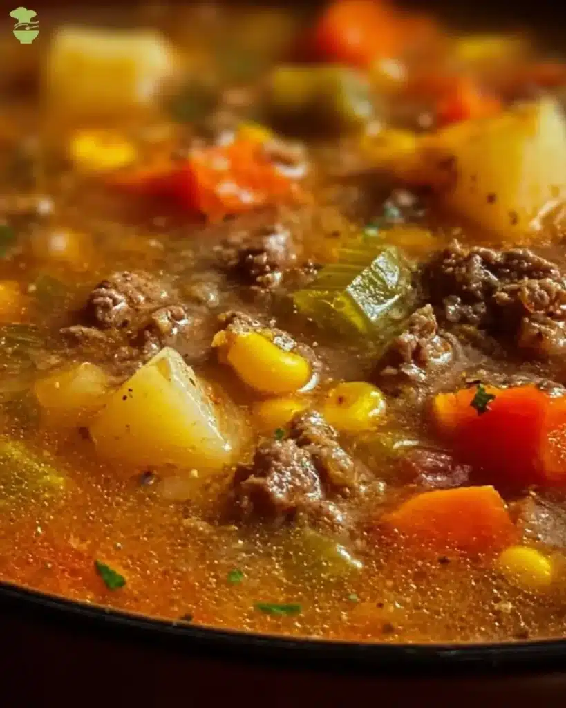 Crockpot Hamburger Soup