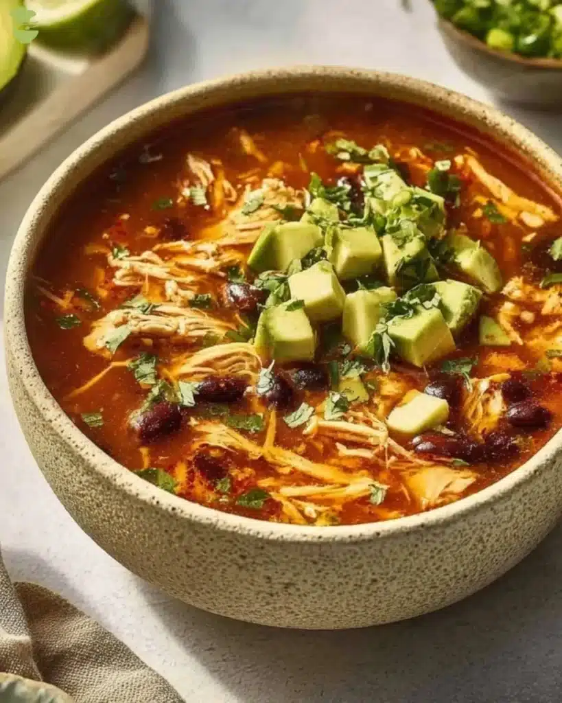 Healthy Chicken Tortilla Soup