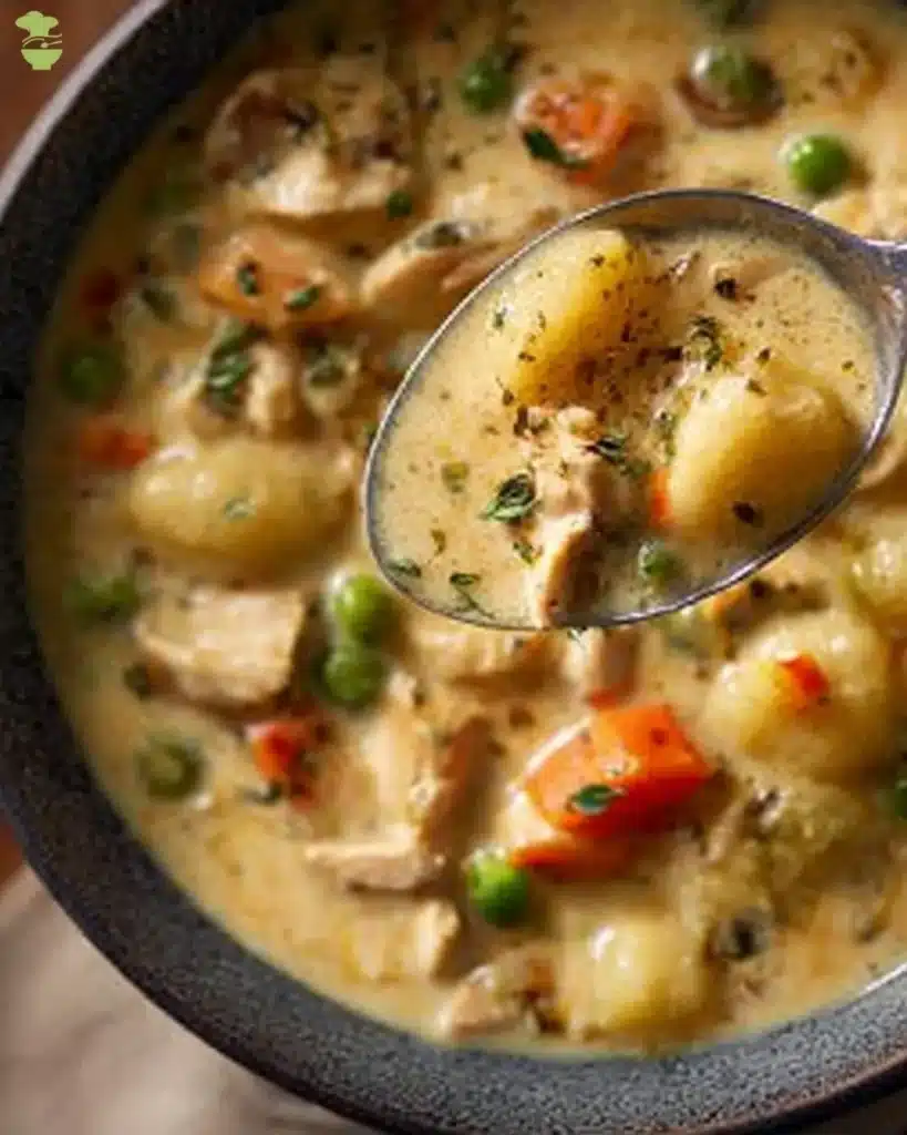 easy Chicken Pot Pie Soup