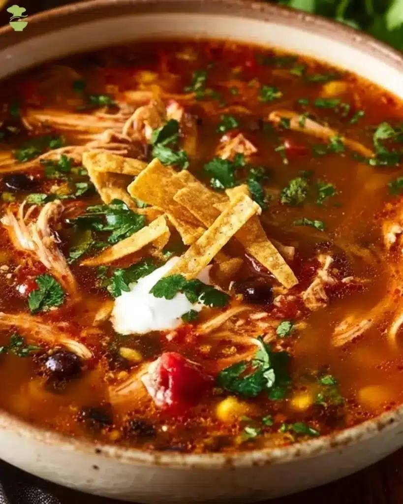 easy Chicken Tortilla Soup
