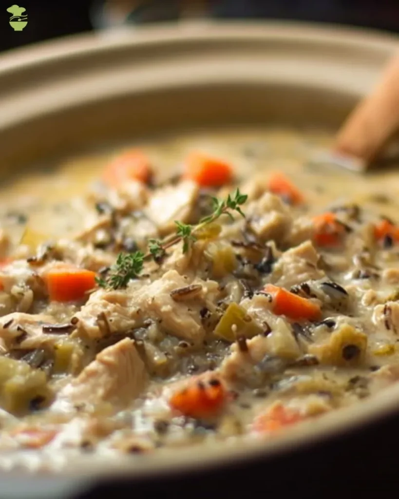 easy Crockpot Chicken Wild Rice Soup