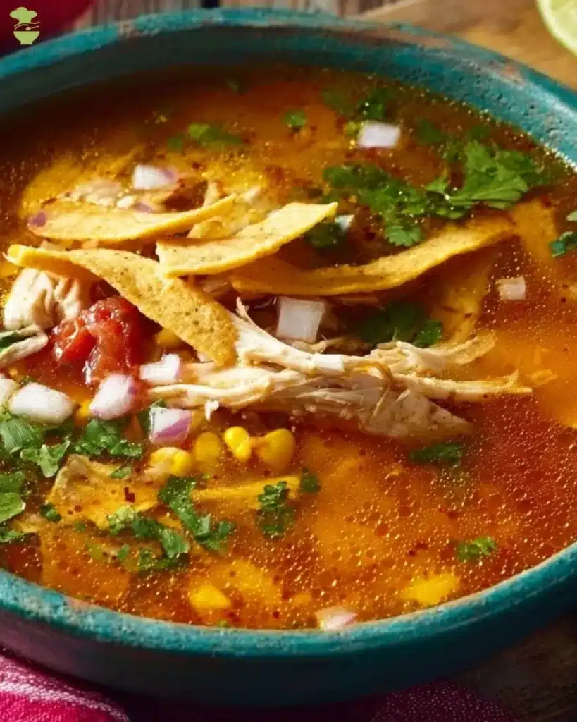 asy Healthy Chicken Tortilla Soup