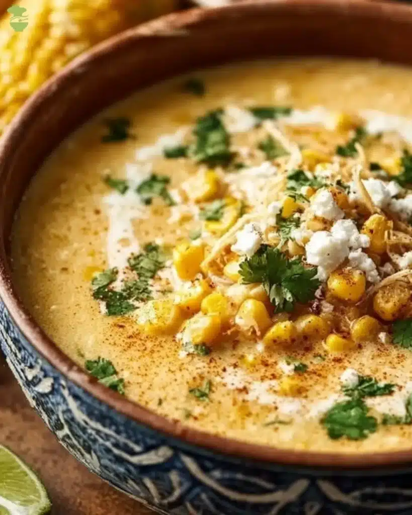 easy Mexican Street Corn Soup
