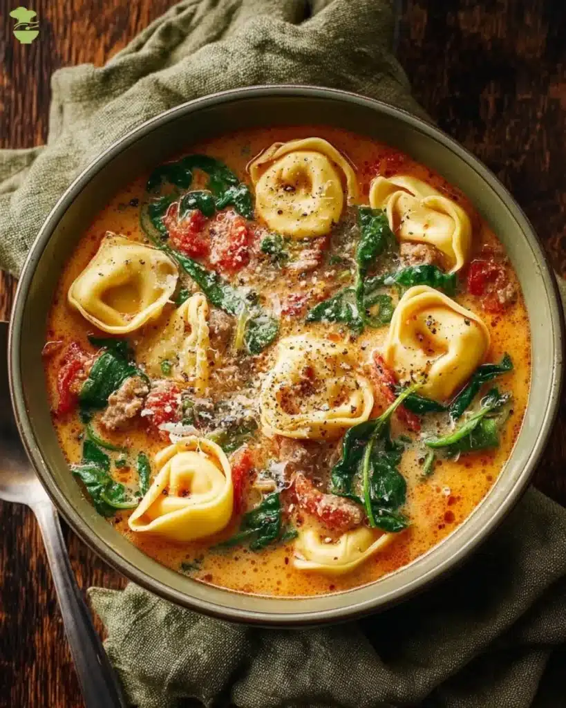Sausage Tortellini Soup