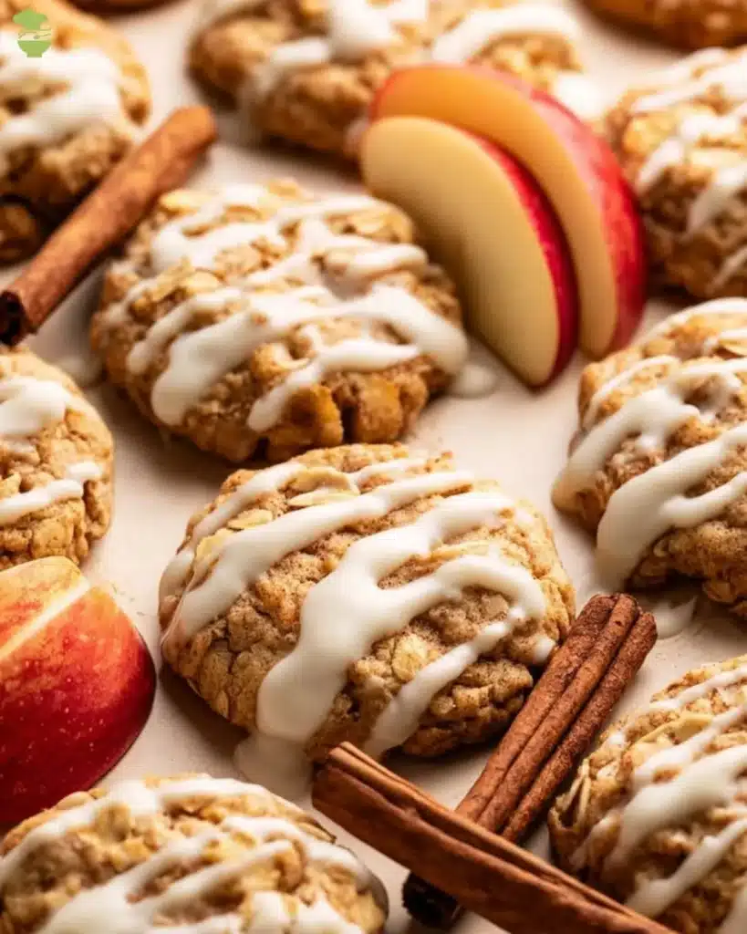 easy Apple Cinnamon Oatmeal Cookies