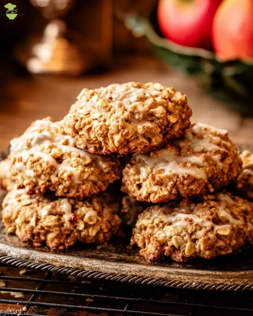 Apple Cinnamon Oatmeal Cookies