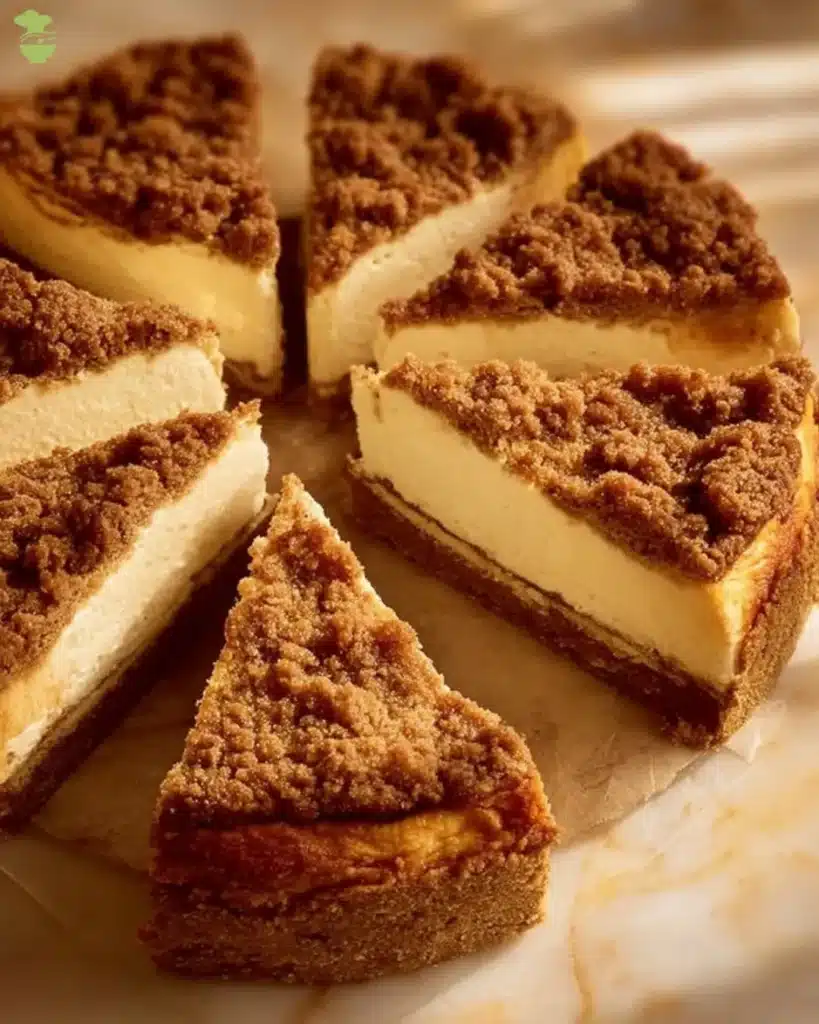 easy apple crumble cheesecake