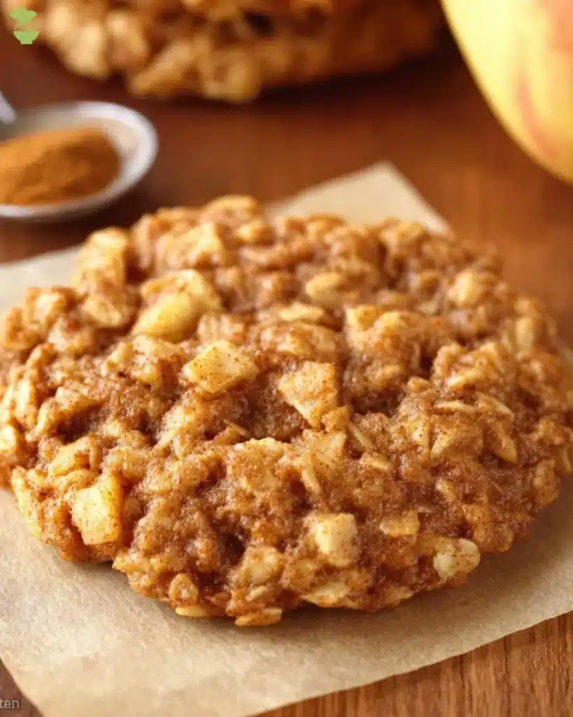 easy Healthy Apple Pie Oatmeal Cookies