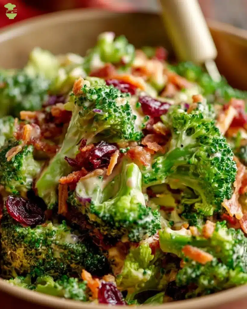 easy Broccoli Salad with Bacon Recipe