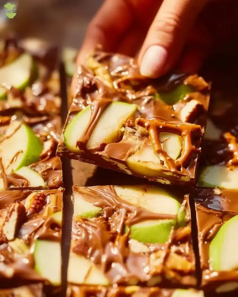 easy Caramel Apple Bark