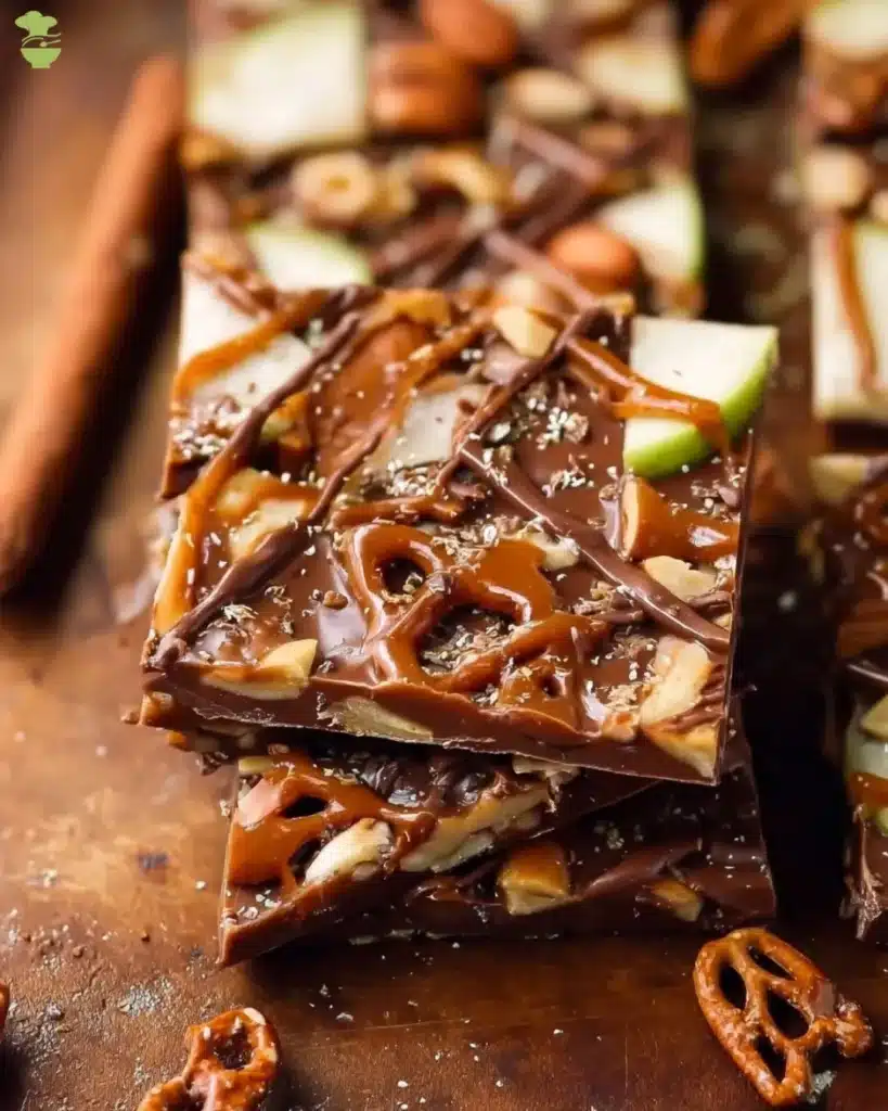 Caramel Apple Bark