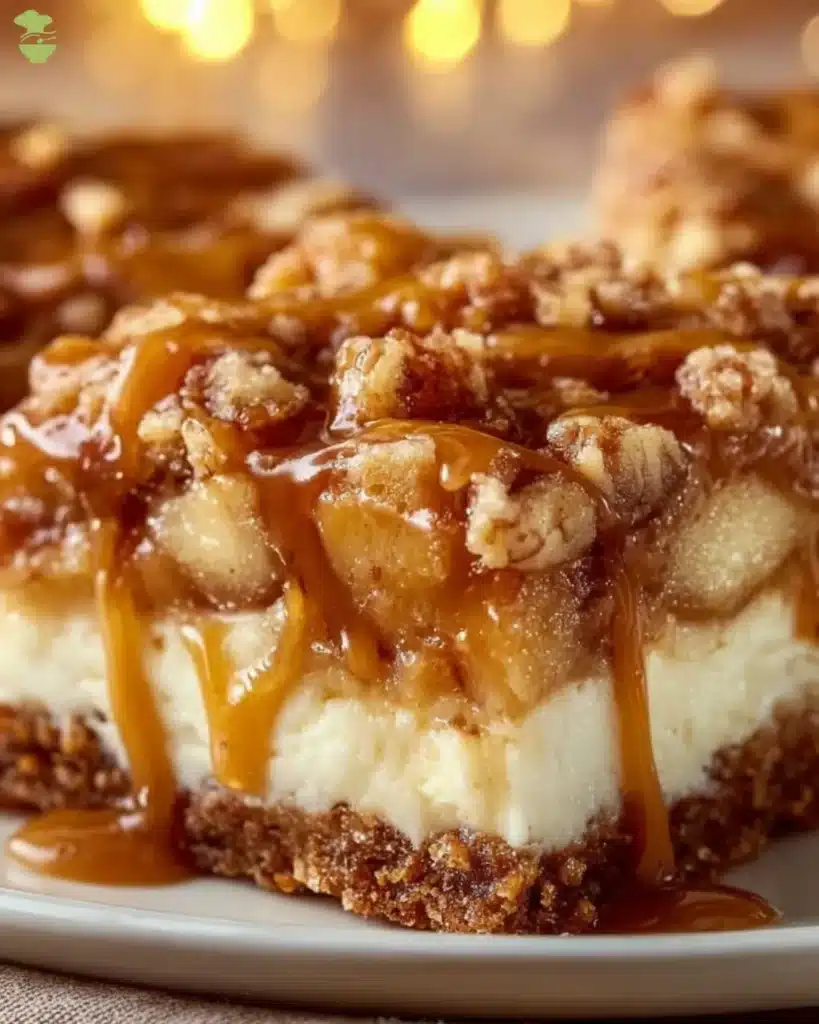 easy caramel apple cheesecake