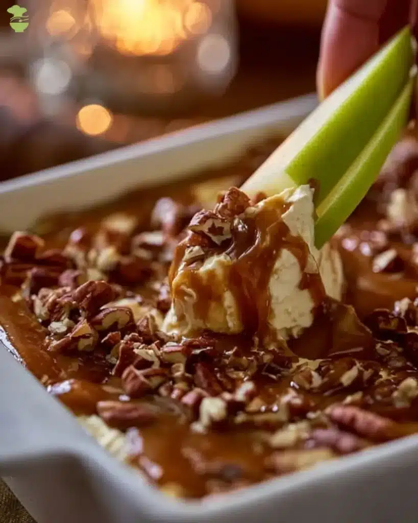 easy Caramel-apple-cheesecake