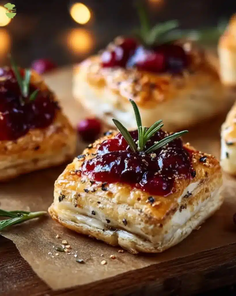 Cranberry Brie Bites