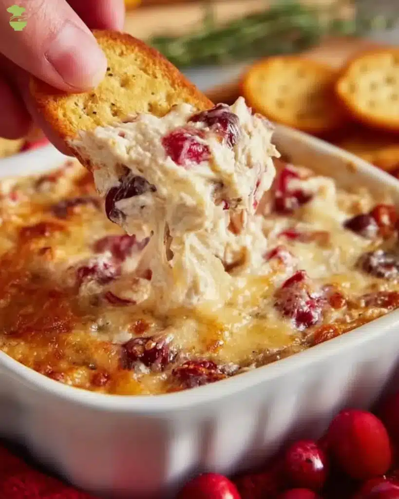 easy Cranberry Cream Cheese Dip