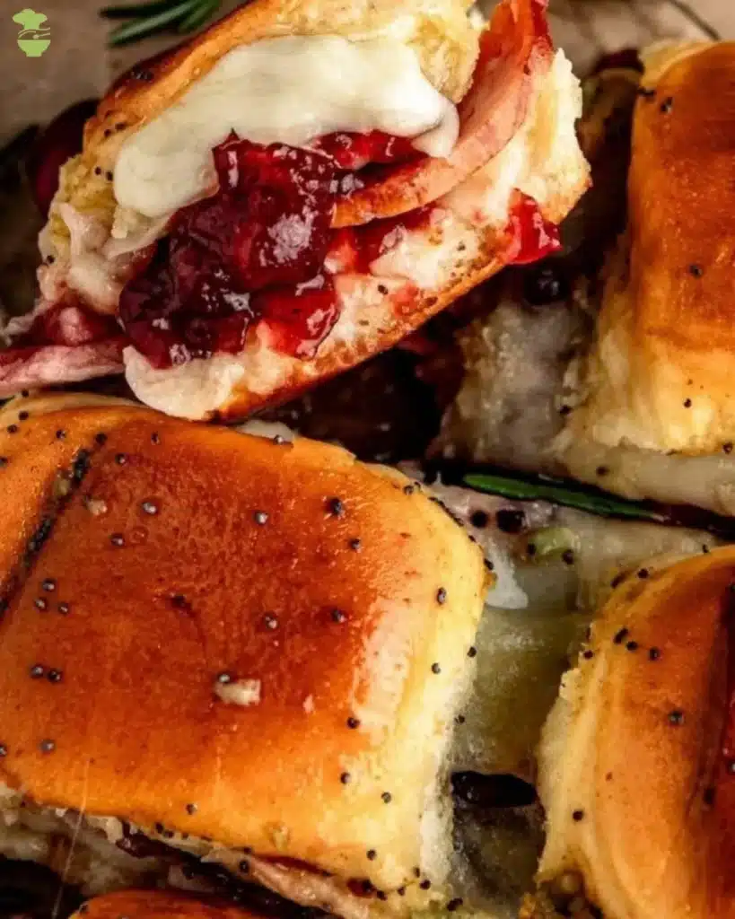 Cranberry Turkey Sliders