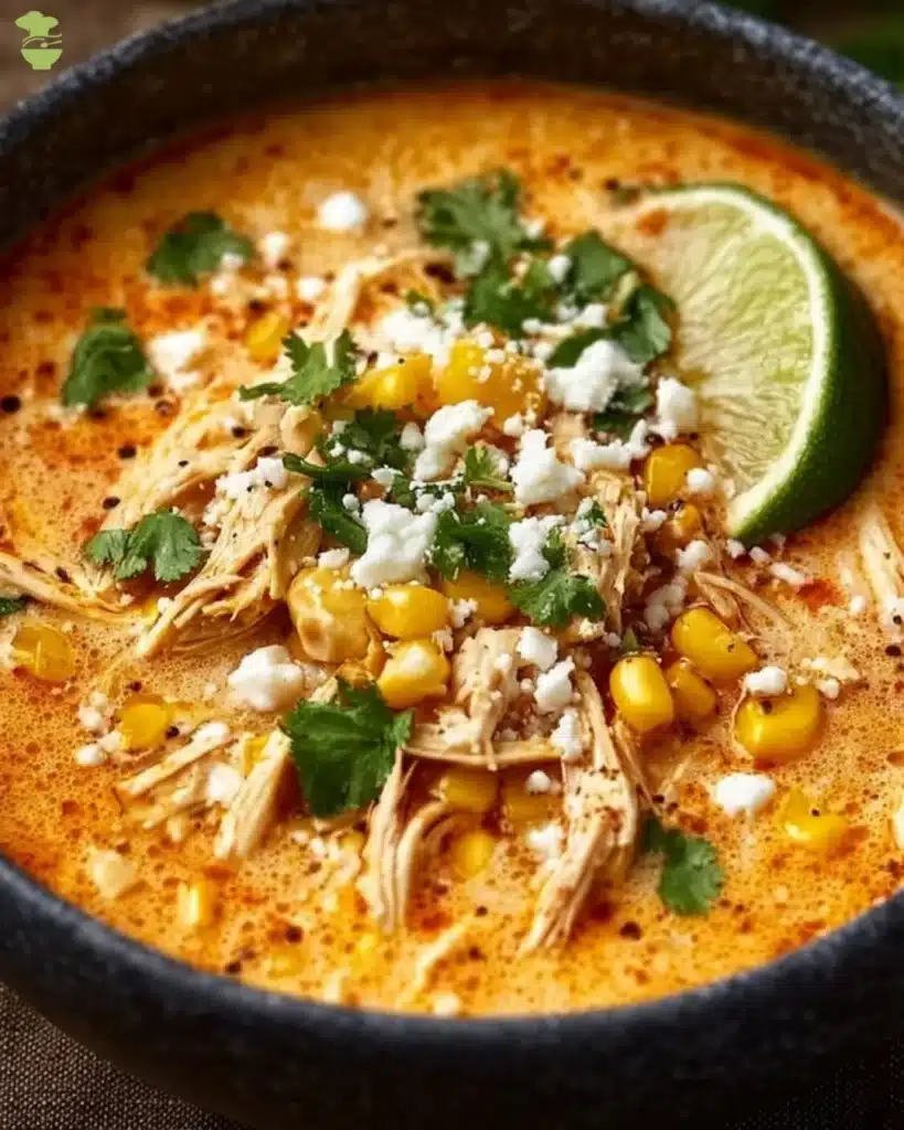 easy Mexican Street Corn Soup