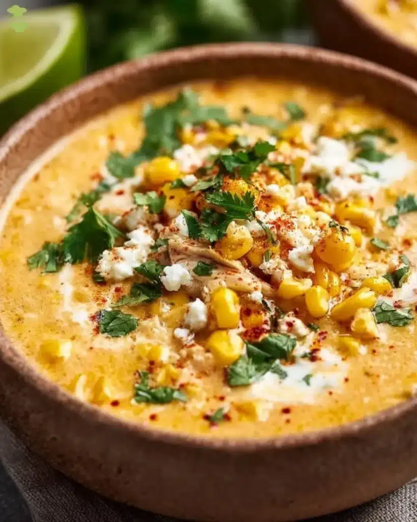 Mexican Street Corn Soup