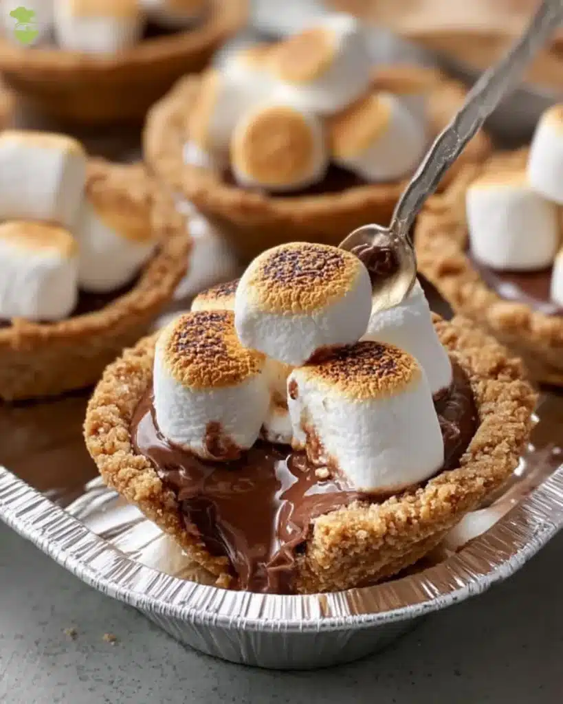 easy Mini S'mores Pies