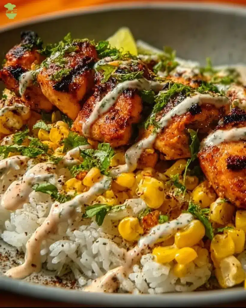 easy Street Corn Chicken Rice Bowl