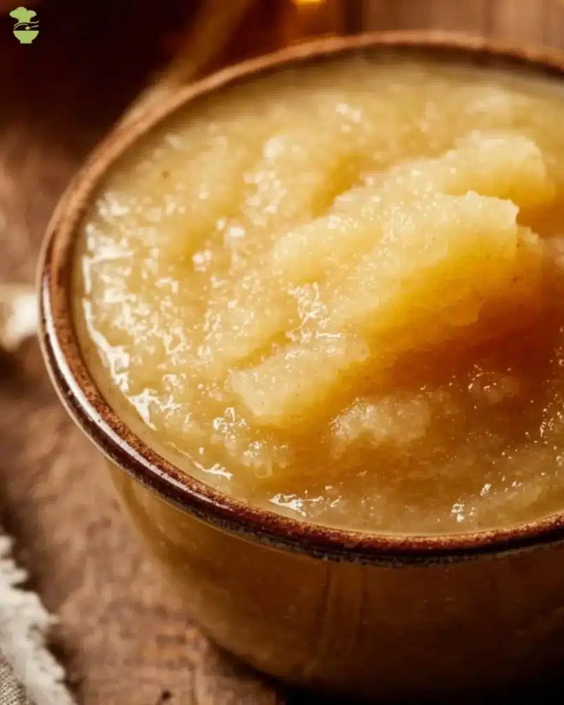Homemade Unsweetened Applesauce