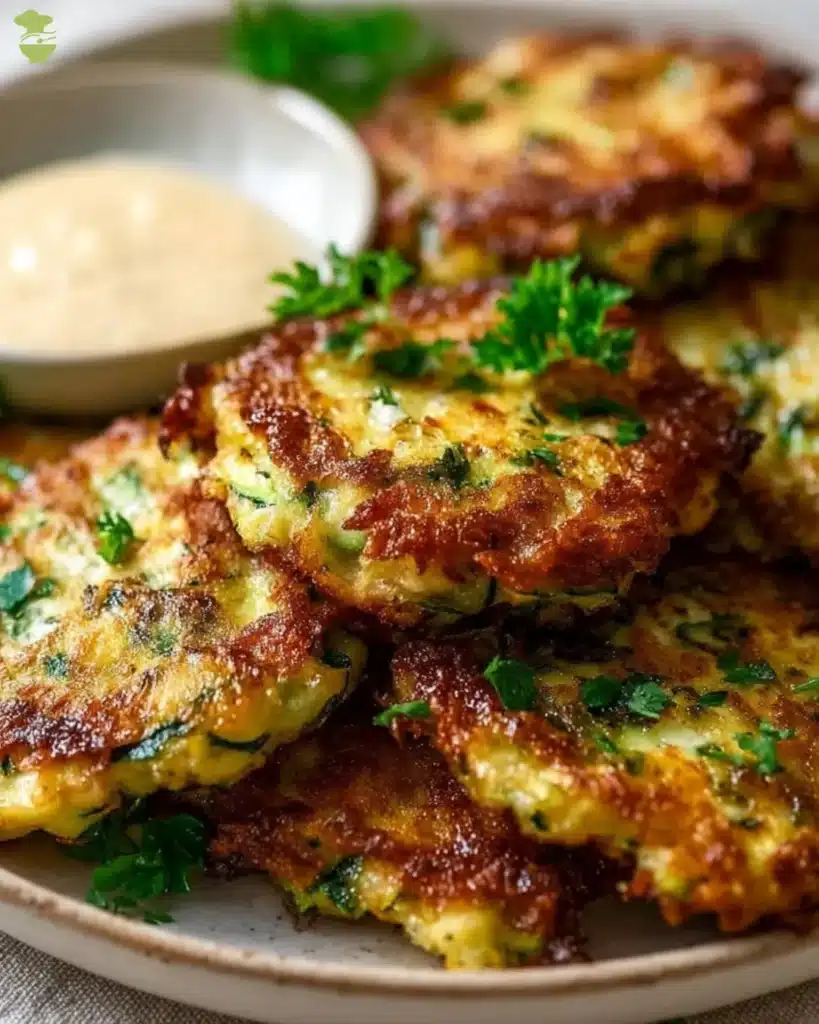 easy zucchini fritters