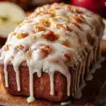 Amish apple fritter bread made with fresh apples and spices