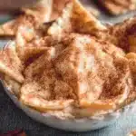 Delicious Apple Pie Dip served in a bowl with apple slices and dippers