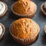 Starbucks pumpkin muffins freshly baked and served with autumn spices