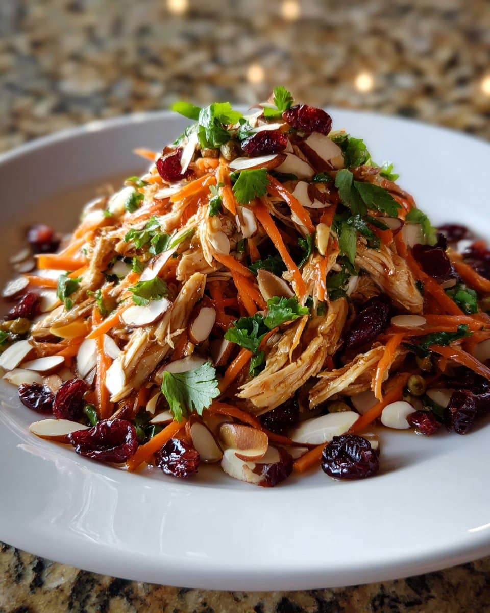 Asian Chicken Cranberry Salad
