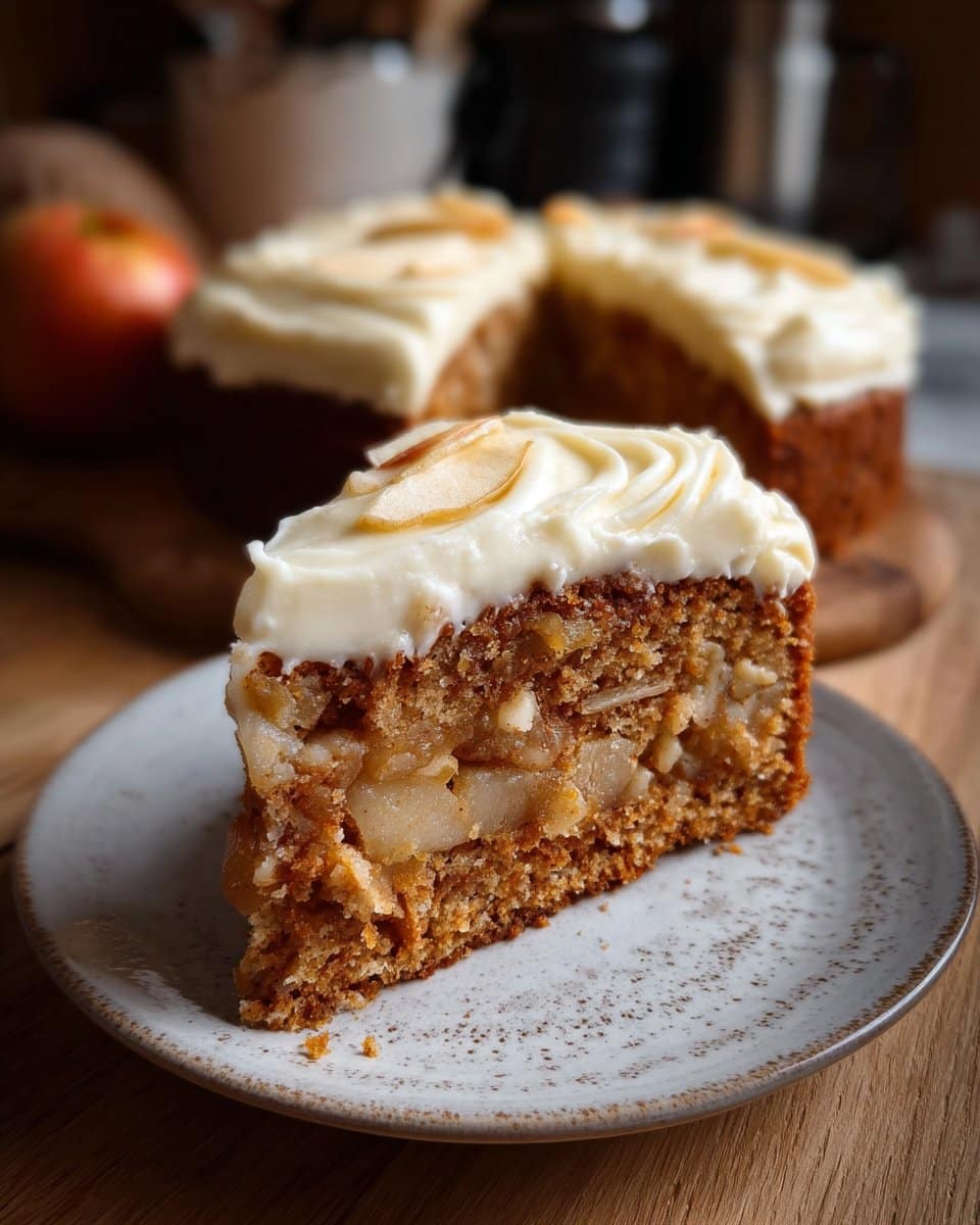 Irresistible Fresh Apple Cake with Dreamy Cream Cheese Frosting