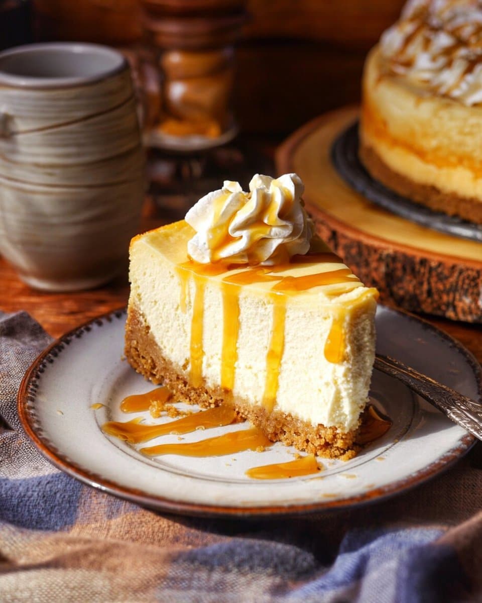 Butterbeer cheesecake