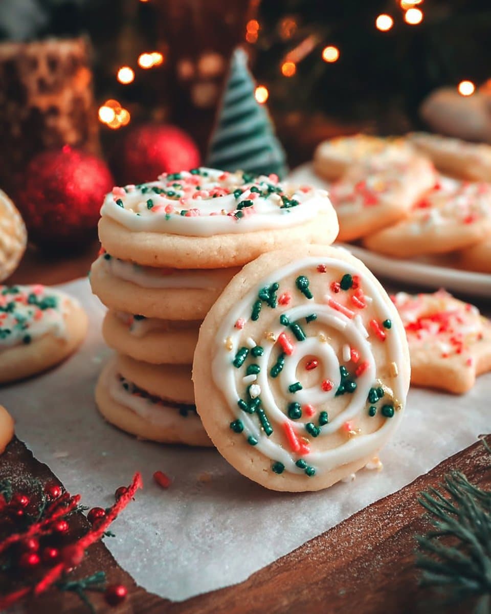 Christmas Sugar Cookies (Crumbl Copycat)