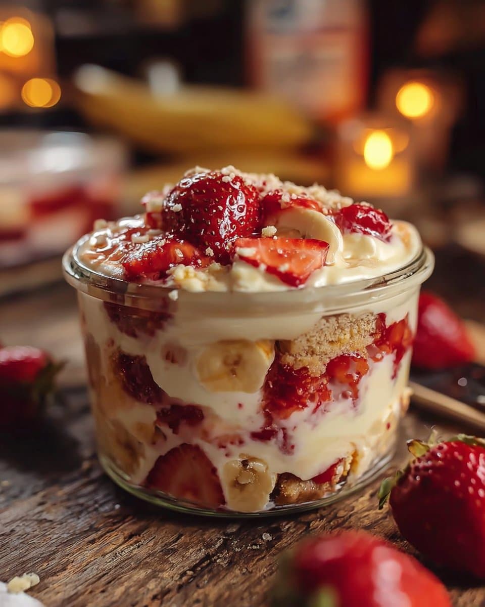 Strawberry Banana Pudding Dream