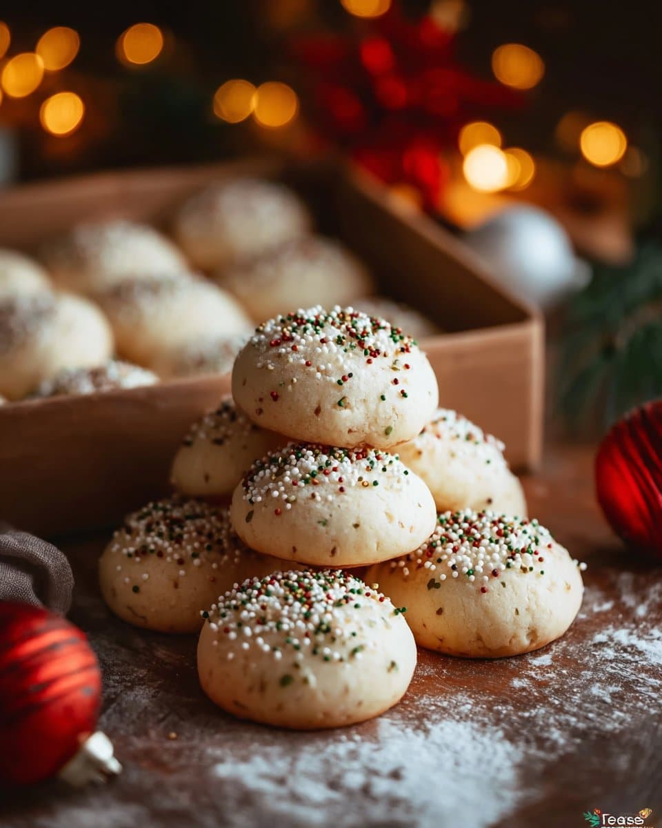 Traditional Italian Christmas Cookies (Soft Anise Cookies)