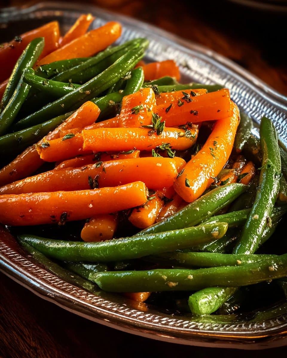 Honey Glazed Carrots & Green Beans