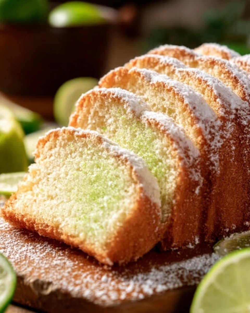 Key Lime Pound Cake