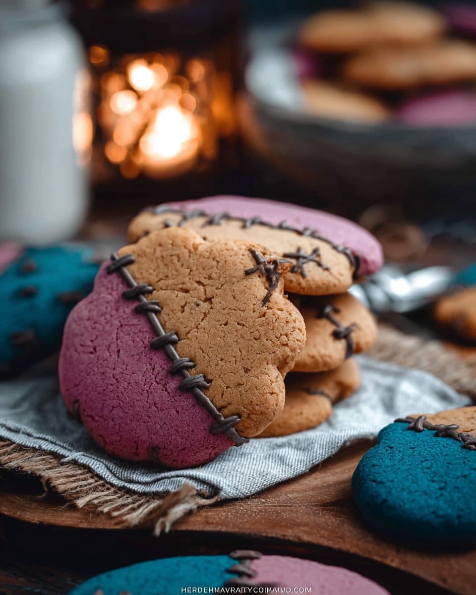 Sally's Nightmare Before Christmas Cookies