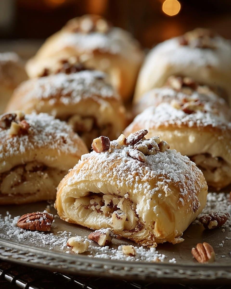 Italian Nut Roll Cookies