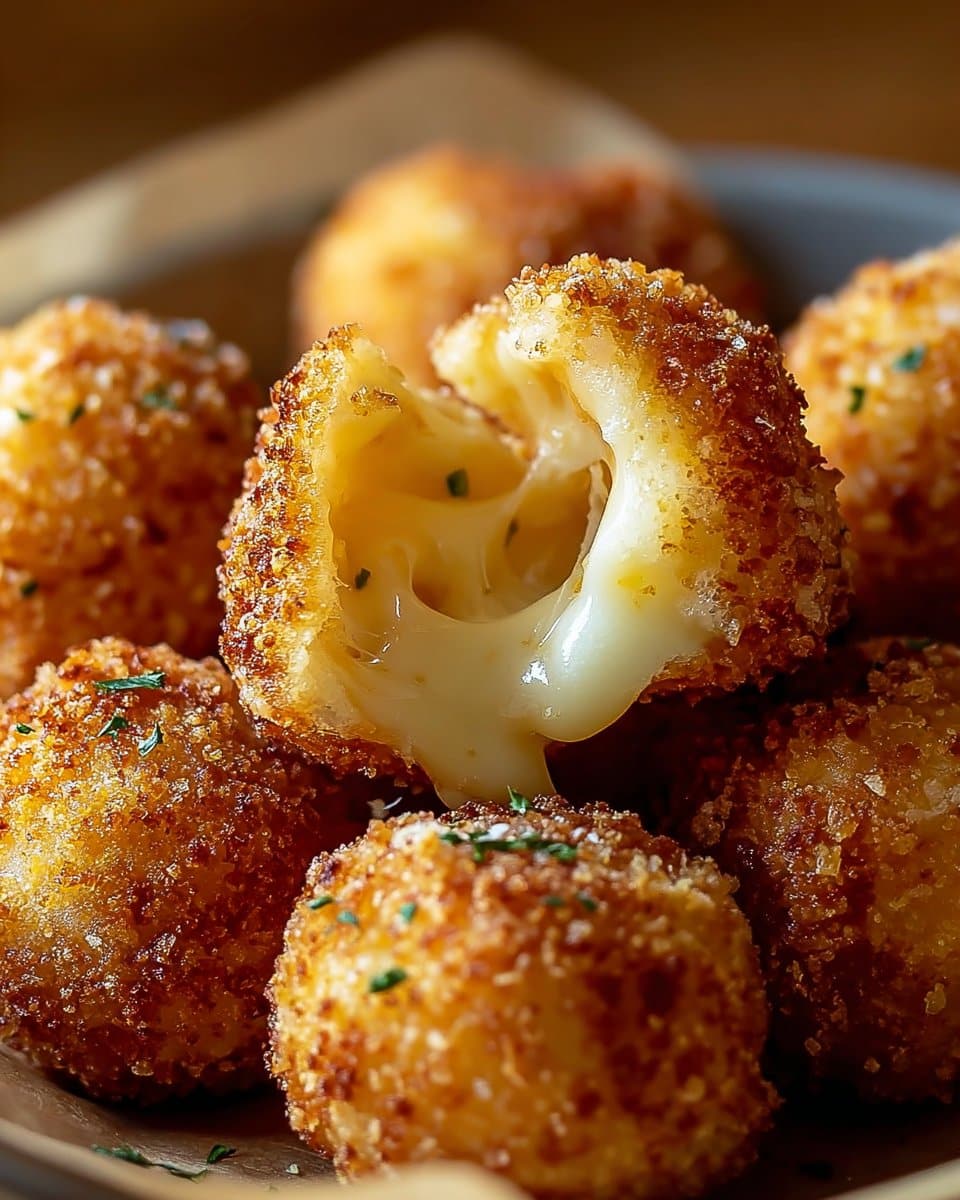 Cheesy Parmesan Mozzarella Bites